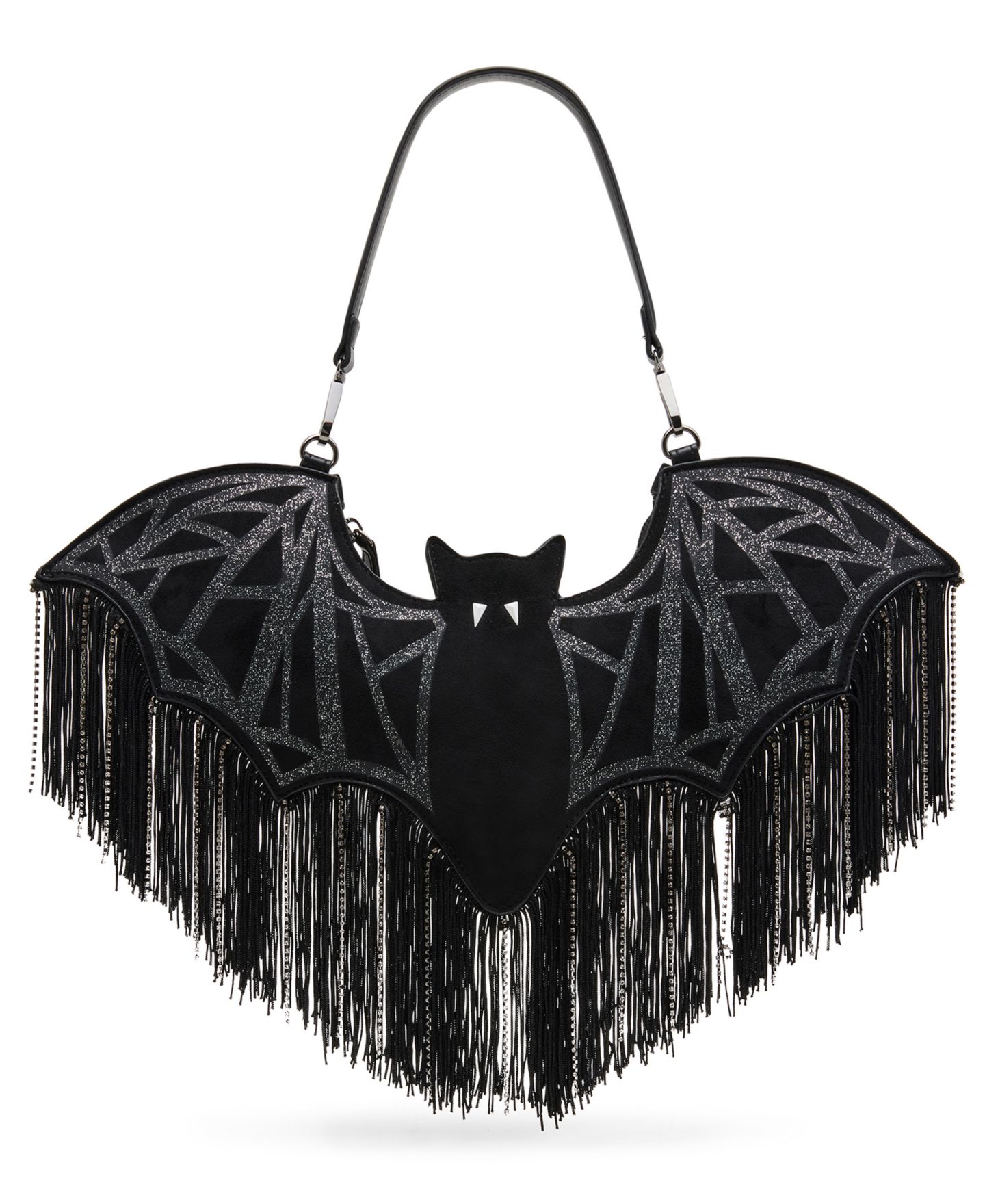 Женская сумка Betsey Johnson Medium Shoulder Handbag, цвет: Чёрный — фото 1