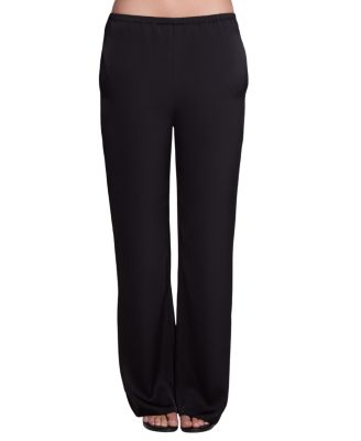 Women's Soho High-Rise Satin Straight-Leg Pants