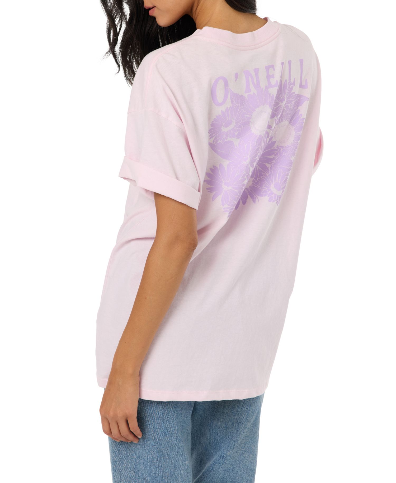 Women's Heritage Daisy Oversized Graphic Cotton T-Shirt