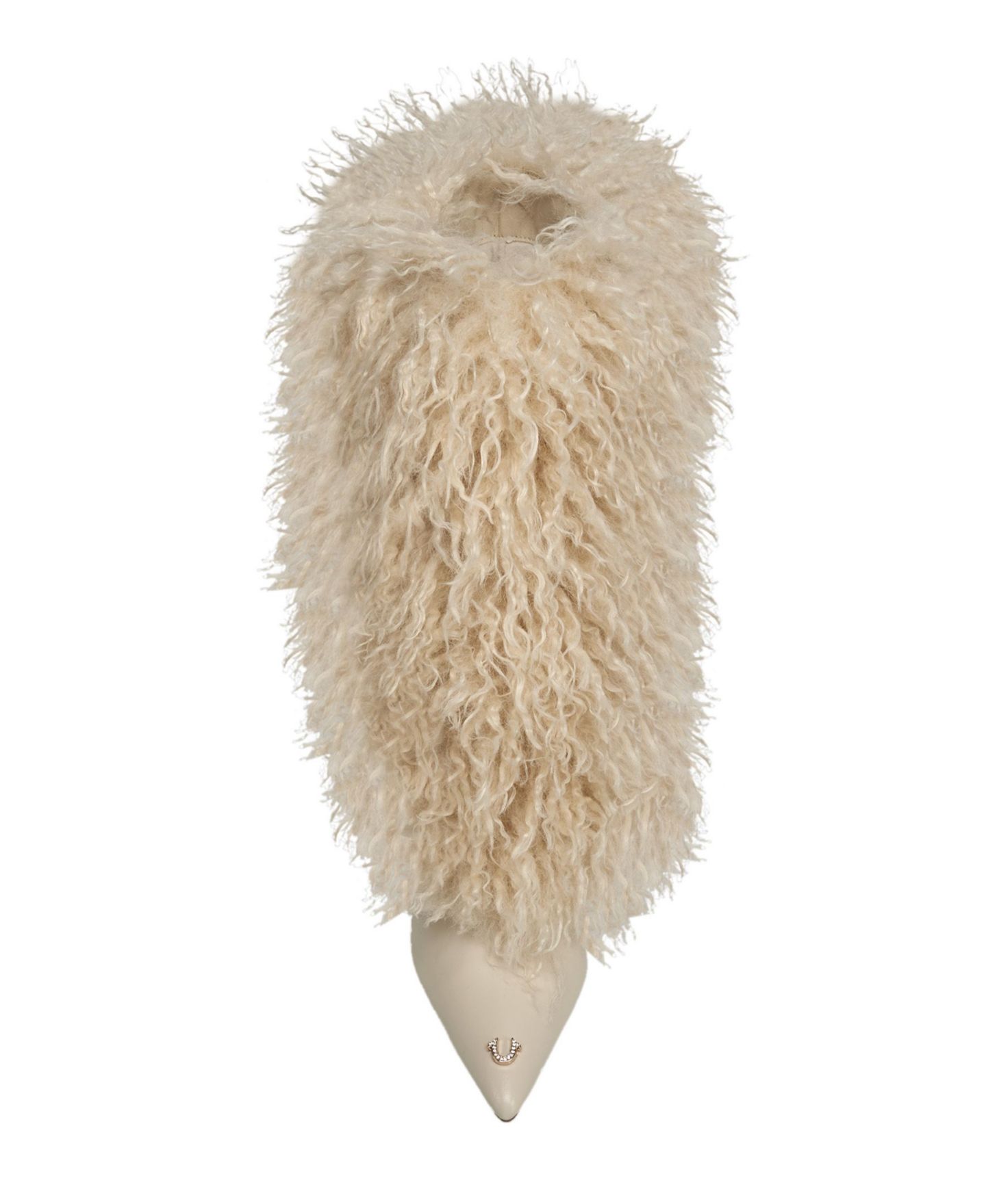 Женские ботинки True Religion Carter Faux Fur Boot, цвет: Бежевый — фото 4