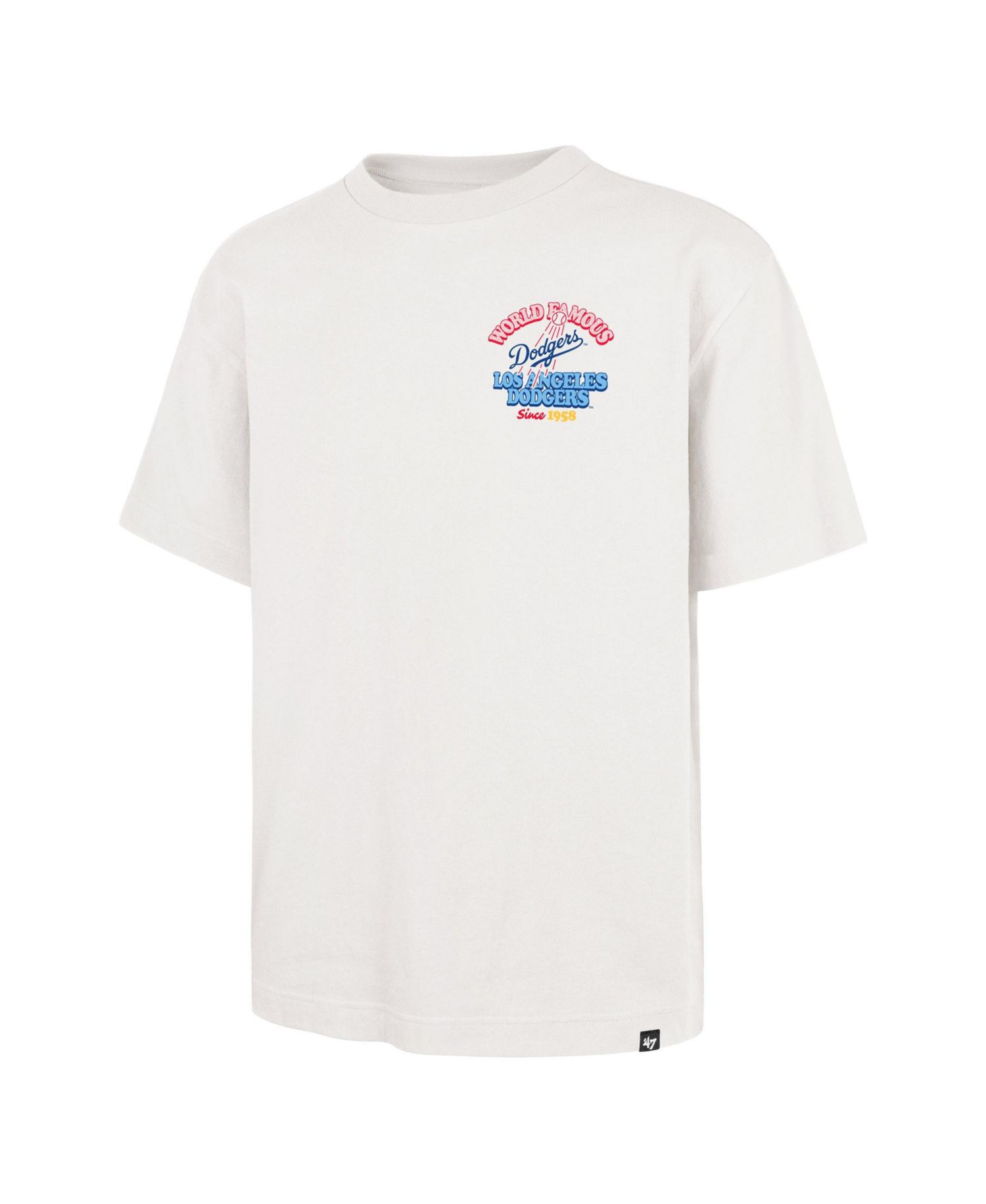 Men's Cream Los Angeles Dodgers Glizzy T-Shirt