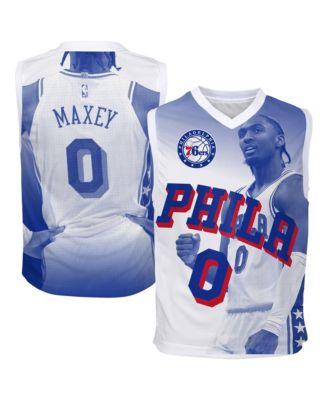 Big Boys and Girls Tyrese Maxey Royal Philadelphia 76ers Hometown Fashion Jersey