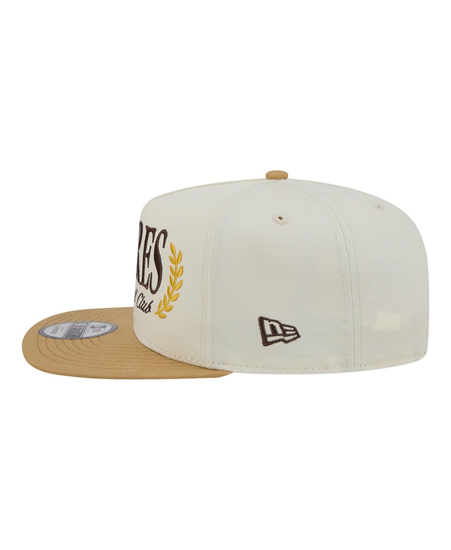 Men's Cream San Diego Padres Club 9FIFTY A-Frame Snapback Hat