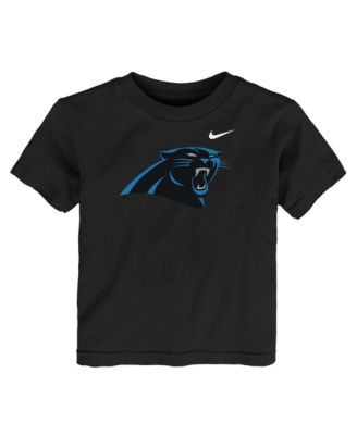 Toddler Black Carolina Panthers Logo T-Shirt