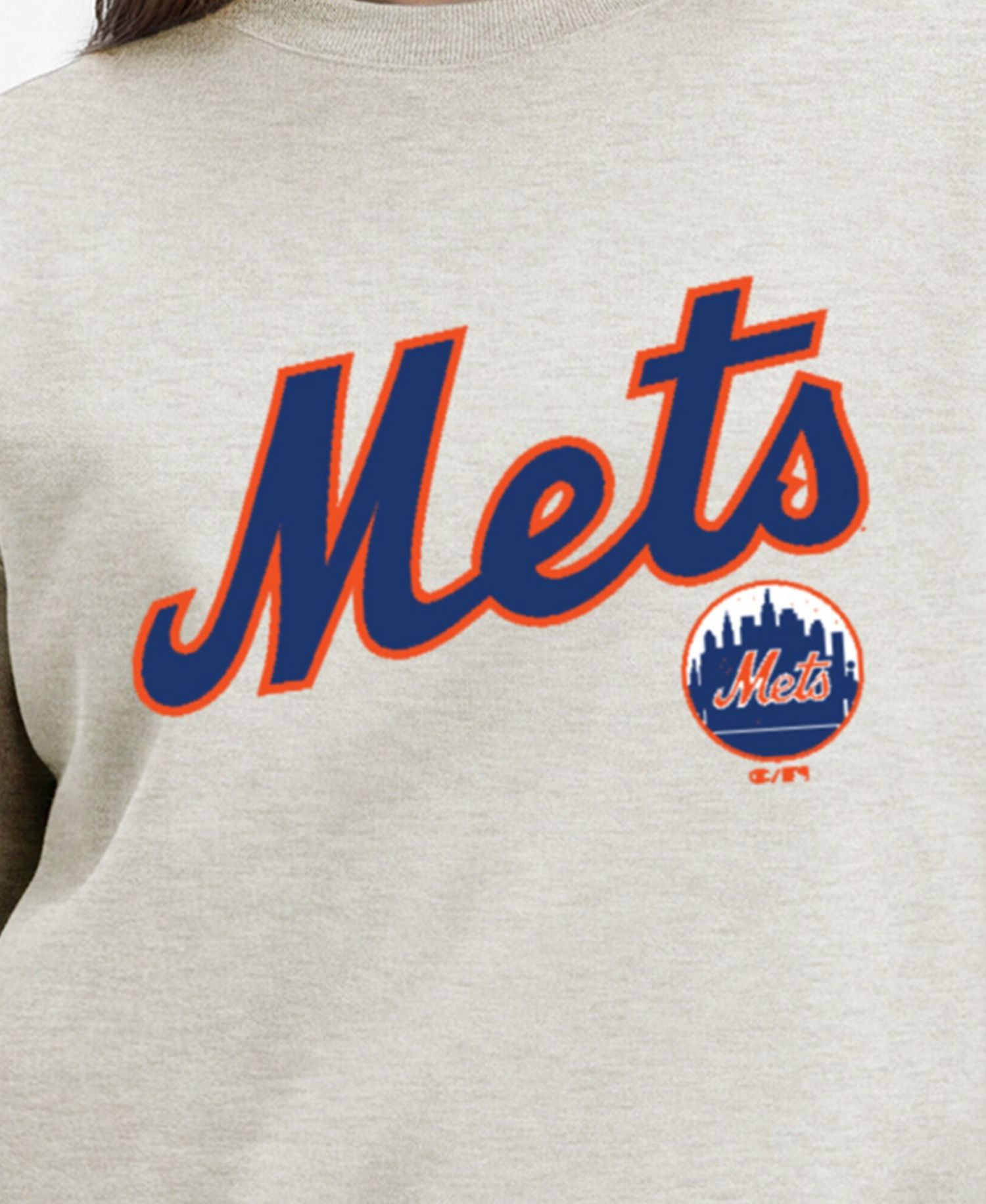 Women's New York Mets Relaxed-Fit Sweatshirt