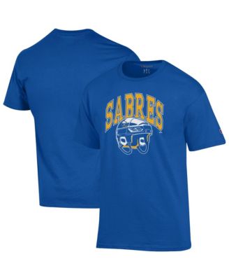Men's Buffalo Sabres Helmet Screen-Printed T-Shirt