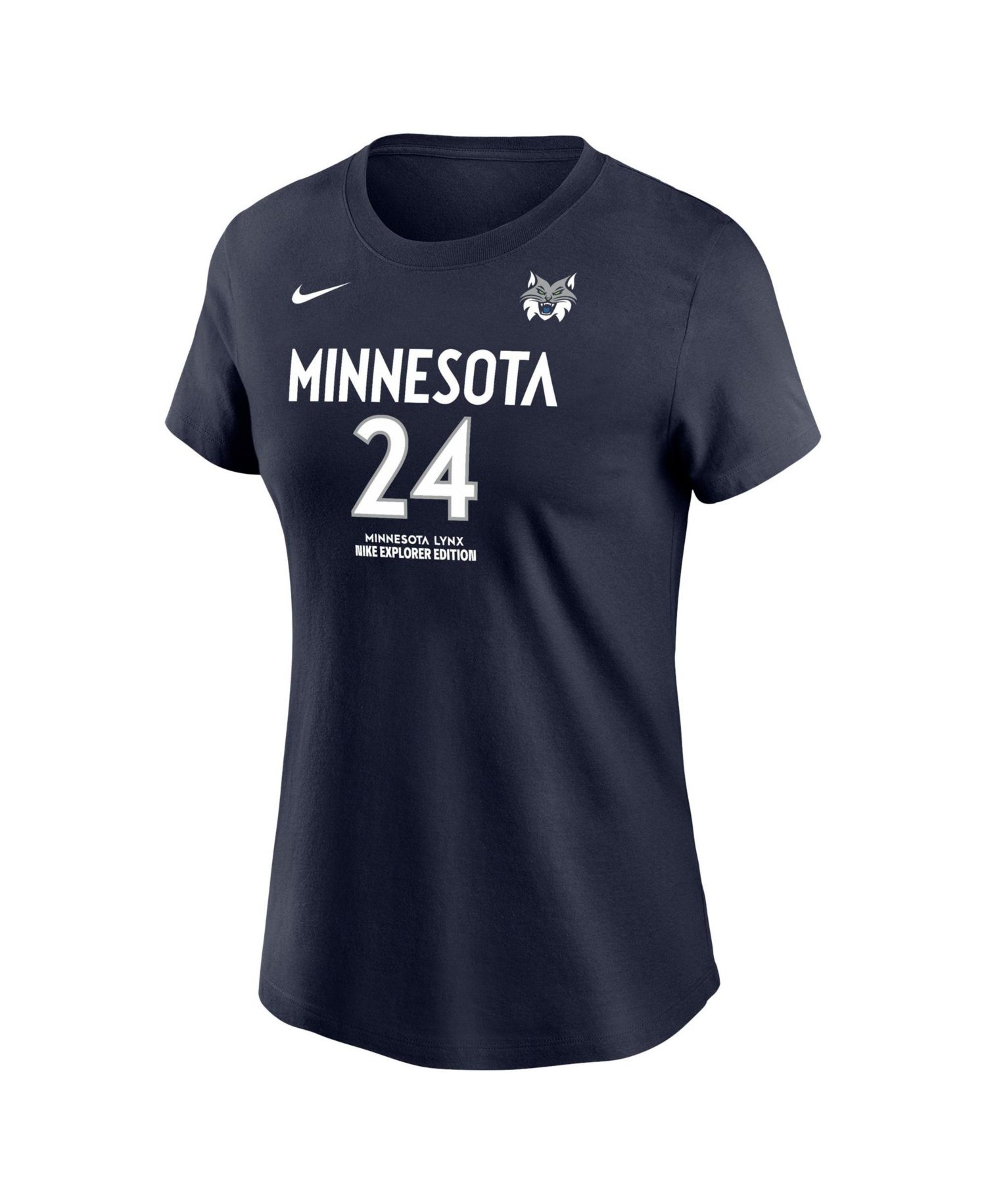 Women's Minnesota Lynx Napheesa Collier Name & Number Explorer Edition T-Shirt