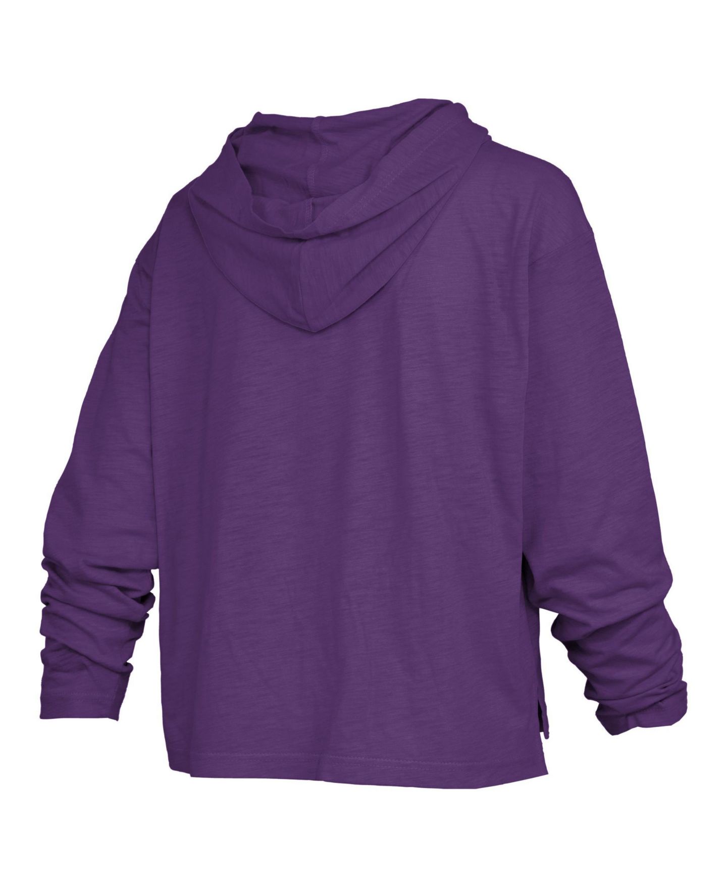 Женская футболка Pressbox LSU Tigers Castillo Hooded Slub Long-Sleeve — фото 2