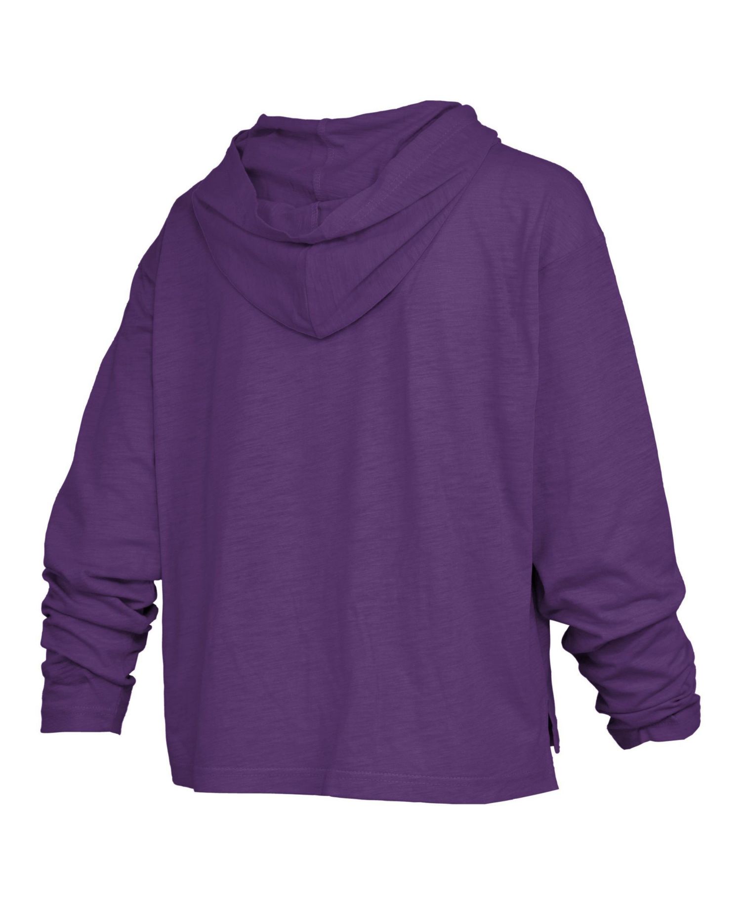 Women's LSU Tigers Castillo Hooded Slub Long-Sleeve T-Shirt
