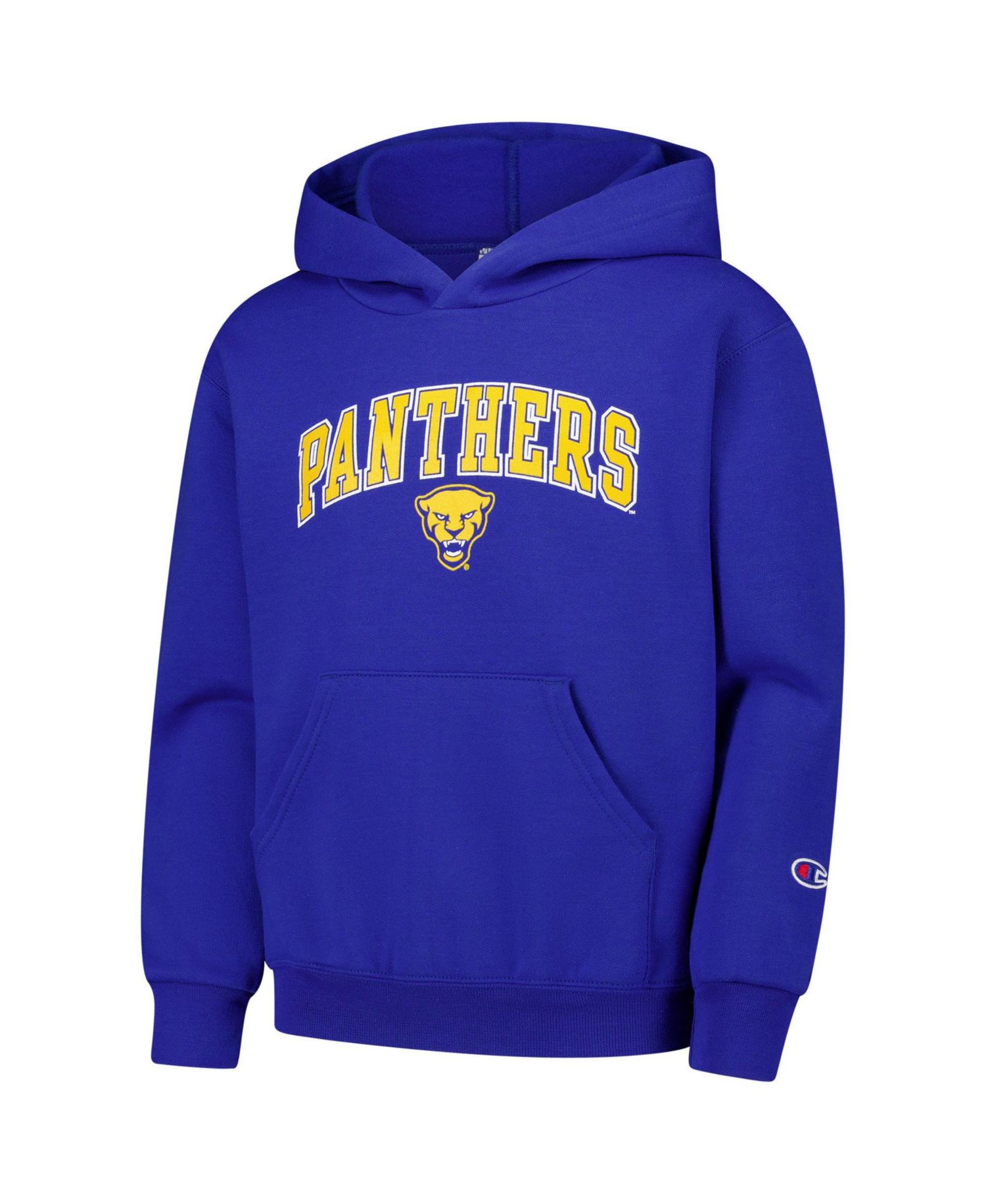 Big Boys and Girls Royal Pitt Panthers Campus Pullover Hoodie