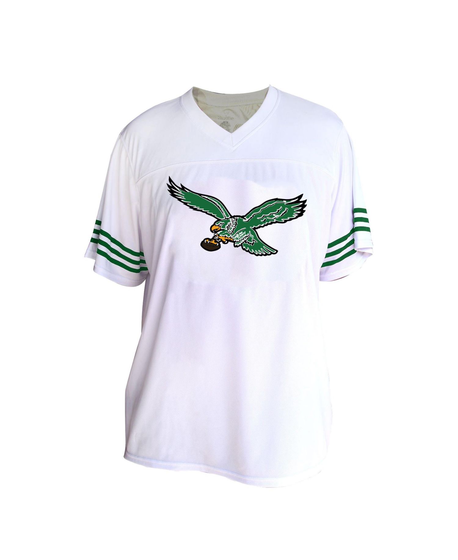Women's Plus Size Philadelphia Eagles Saquon Barkley V-Neck Relaxed-Fit Jersey