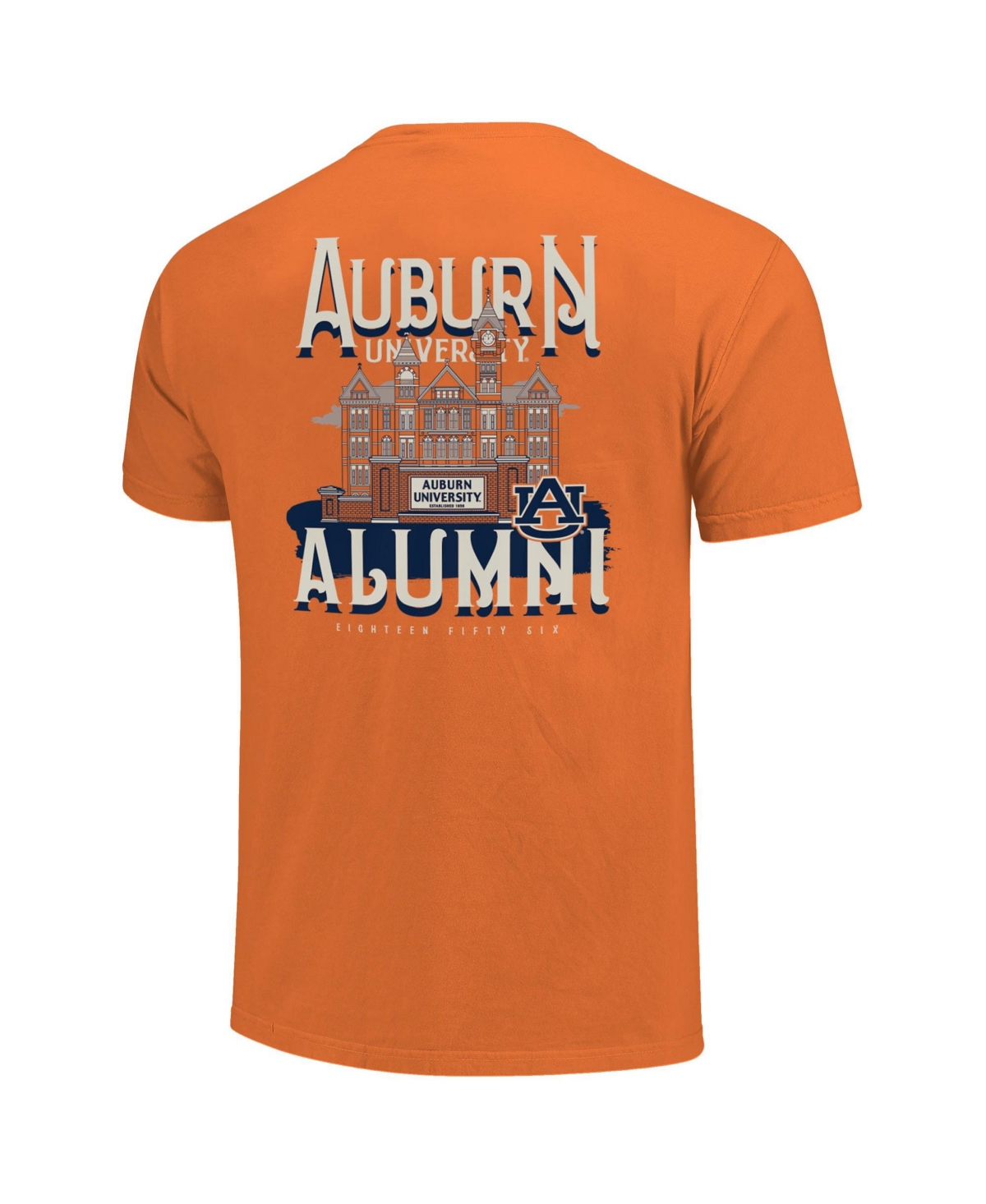 Image One Women's Auburn Tigers Comfort Colors Campus Alumni Relaxed Fit Heavyweight Cotton T-Shirt