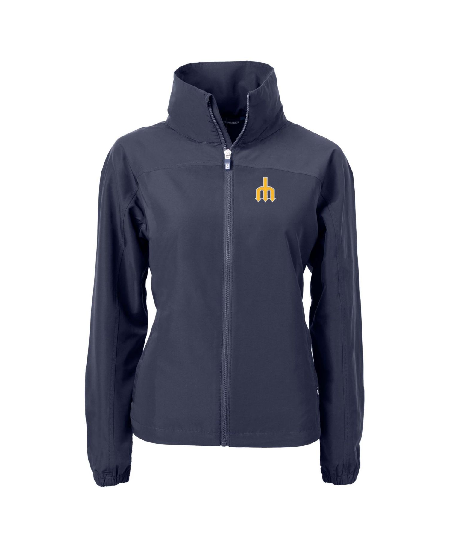 Women's Navy Seattle Mariners Charter Eco Full-Zip Jacket