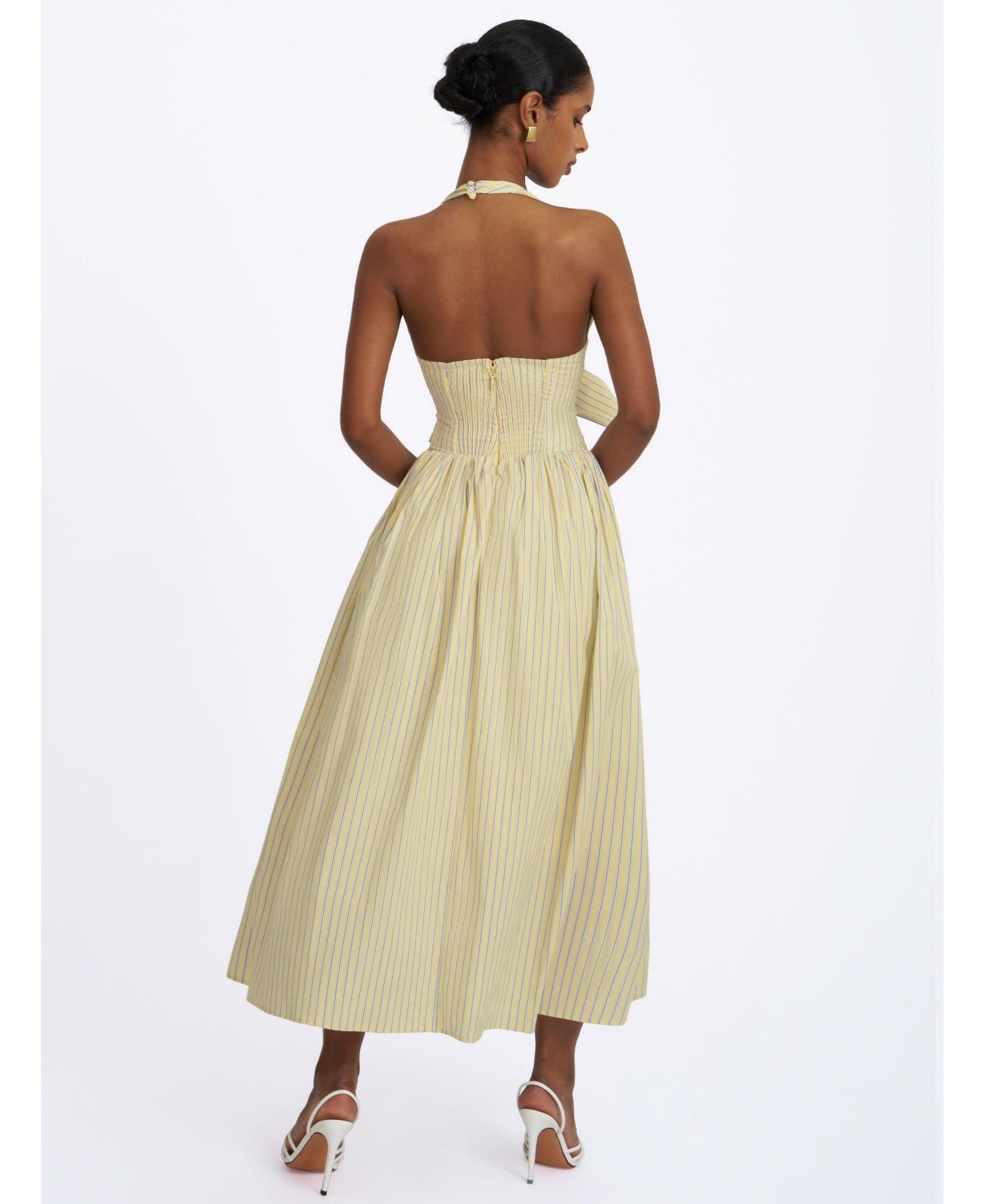 Women's Talise Plunging-Halter Maxi Dress