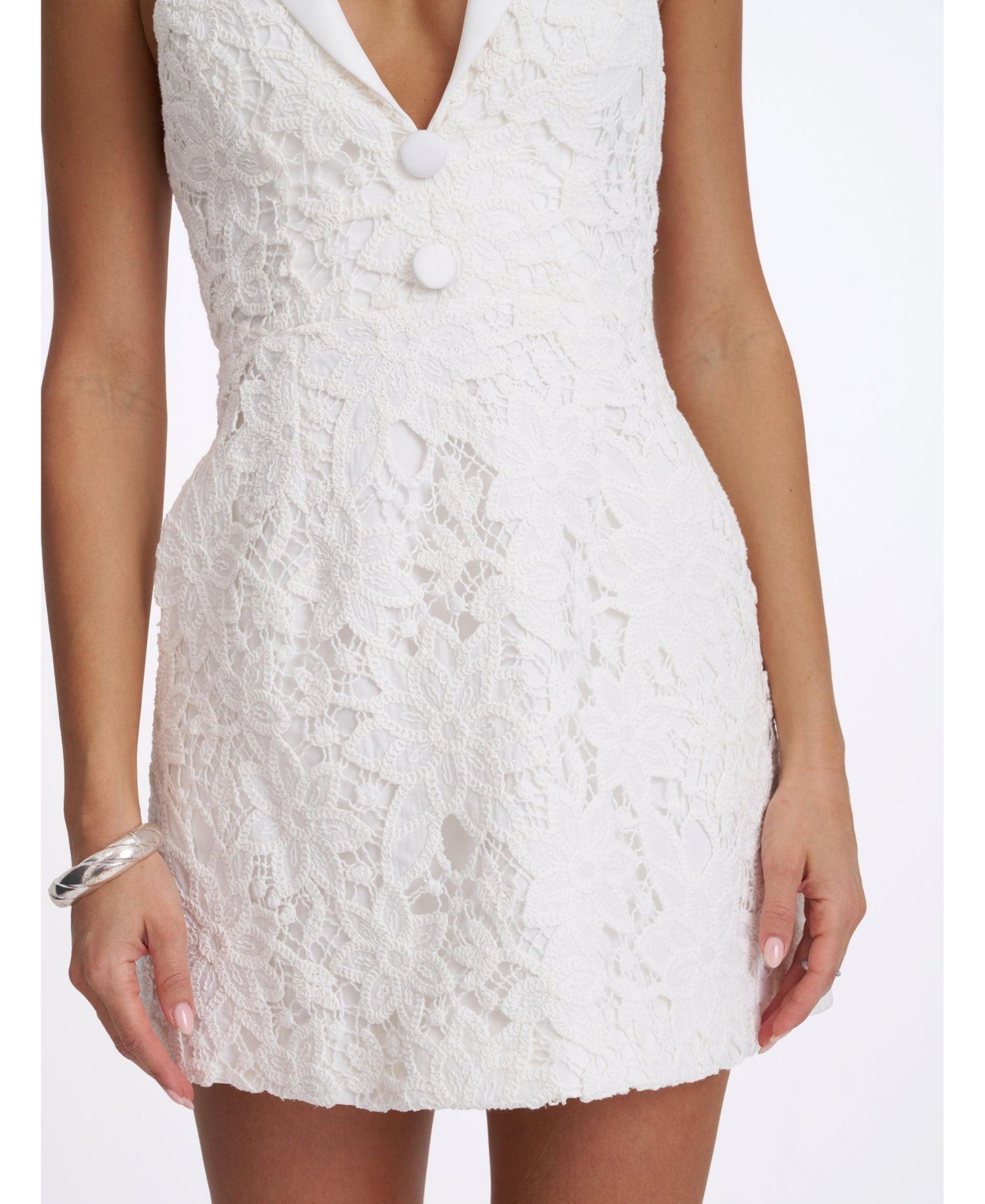 Women's Ignacia Halter A-Line Lace Dress