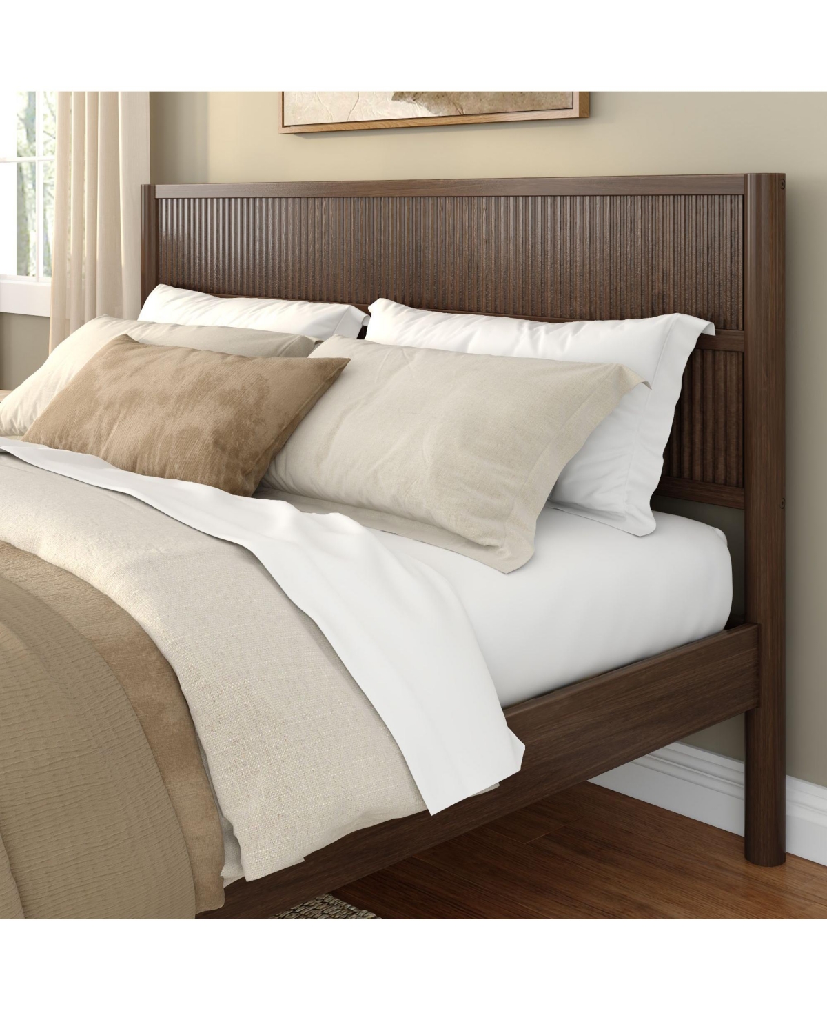 Plank+Beam Sera Fluted King Bed