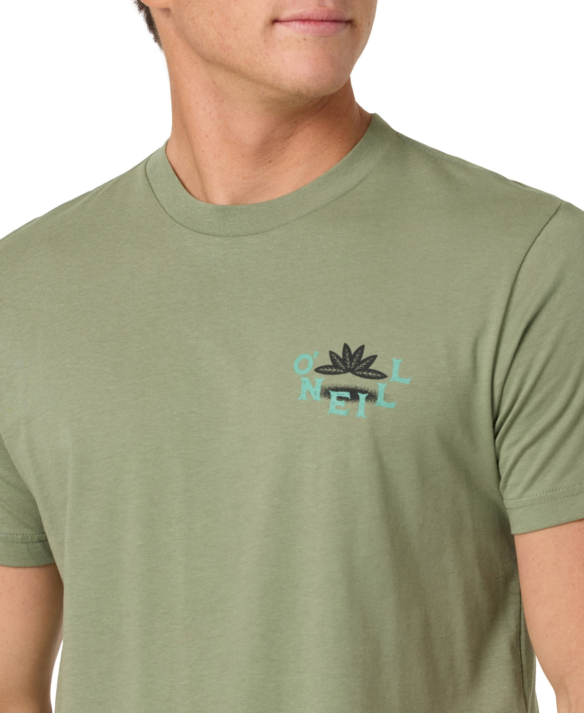 O'Neill Men's Calafate Graphic Crewneck Classic-Fit T-Shirt