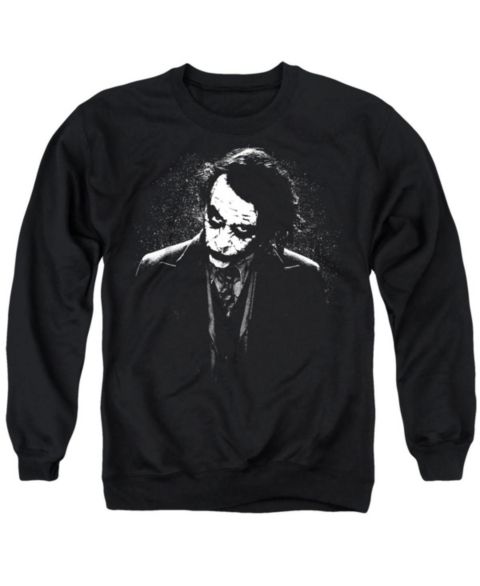 Мужской свитшот Batman Dark Knight Dark Joker Long-Sleeve Graphic Crewneck, цвет: Чёрный