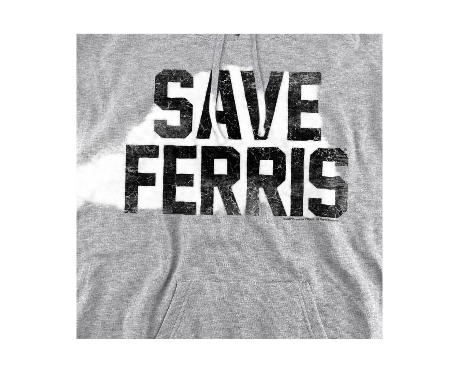 Men's Save Ferris Graphic Pull-Over Long-Sleeve Hoodie