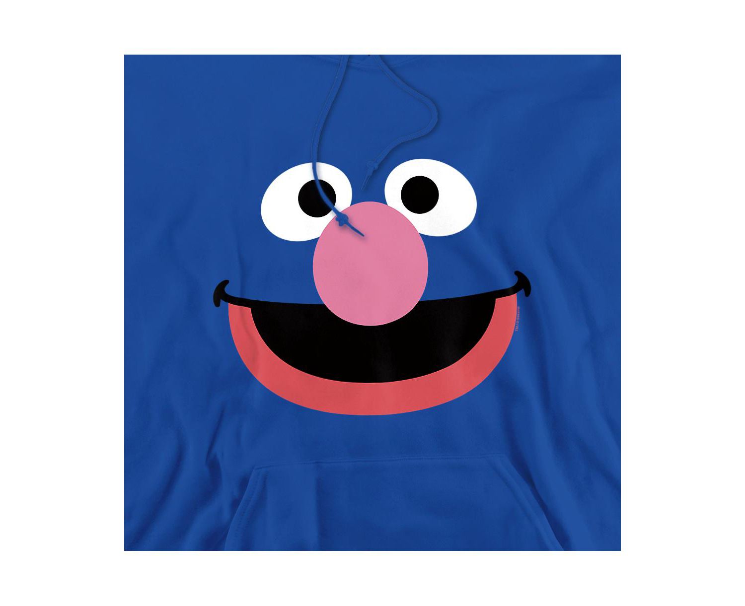 Men's Grover Face Long-Sleeve Graphic Pull-Over Hoodie
