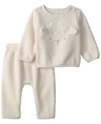 Baby Boys' or Baby Girls' Lamb Fleece Top and Pants, 2-Piece Set 