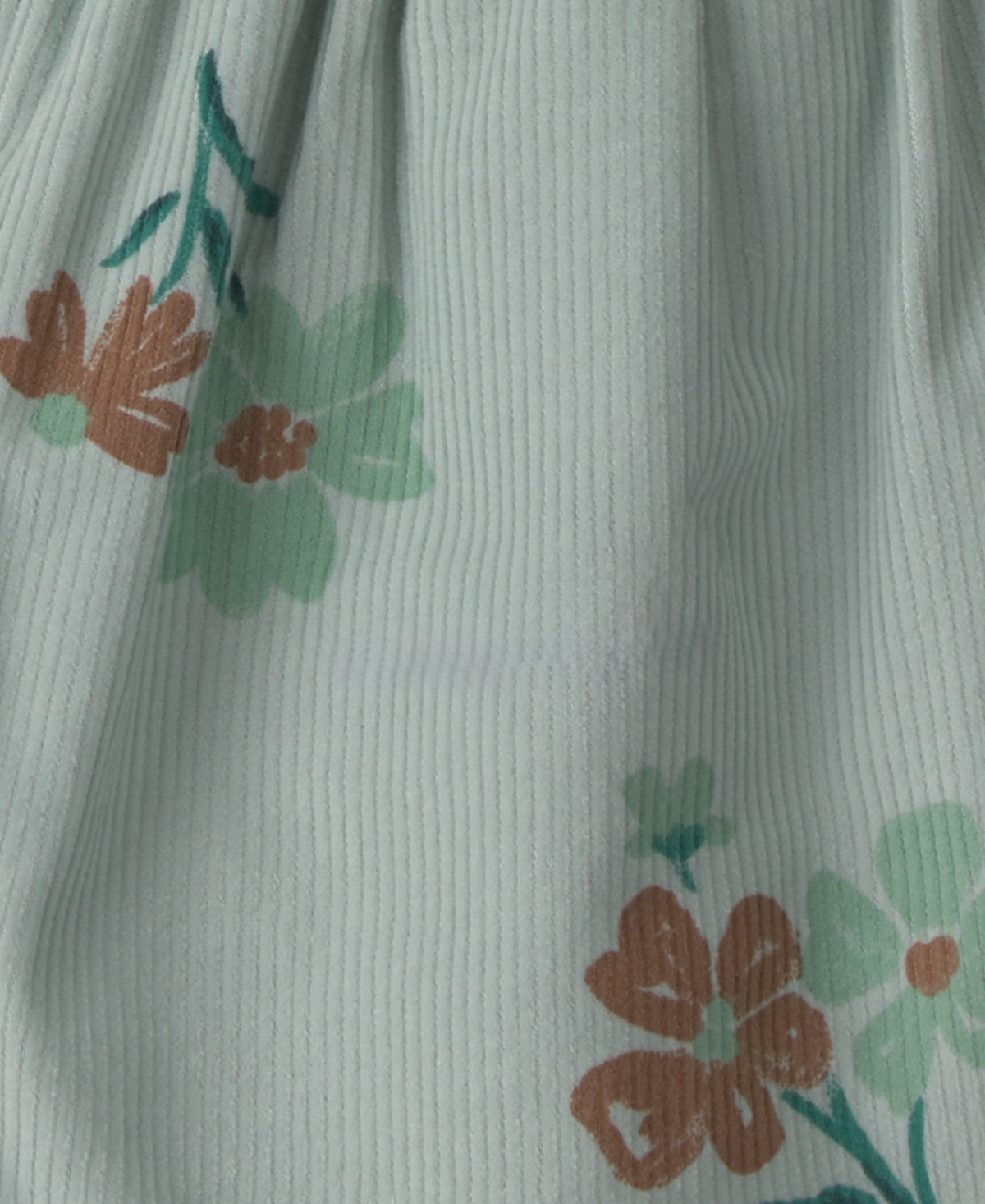 Carter's Baby Girls' T-Shirt, Floral Corduroy Dress and Tights, 3-Piece Set