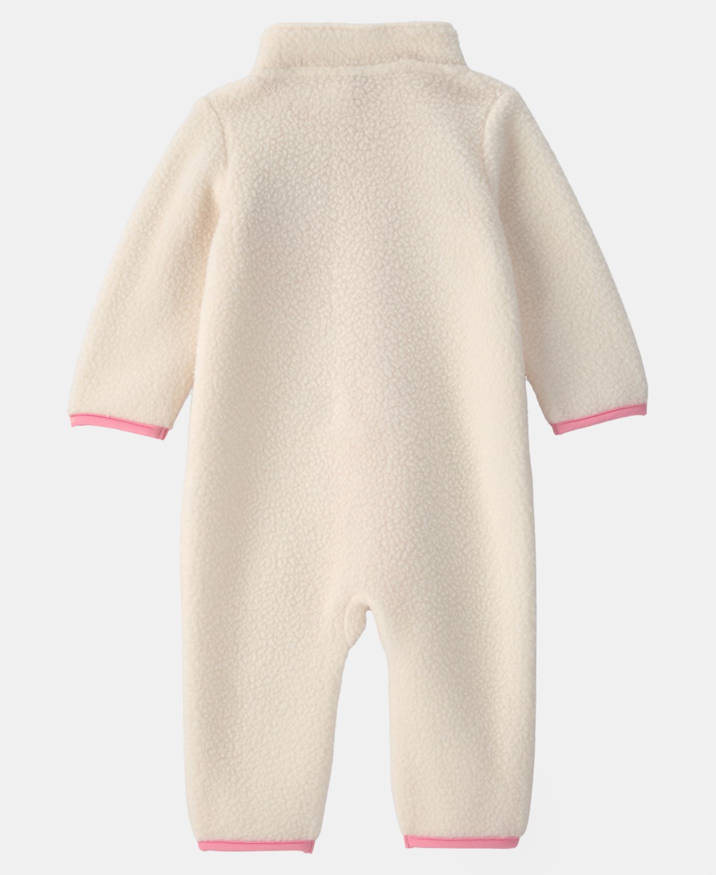 Комбинезон Carter's Color-Block Fleece Jumpsuit для девочек-малышей, цвет: Кремовый / Розовый — фото 2