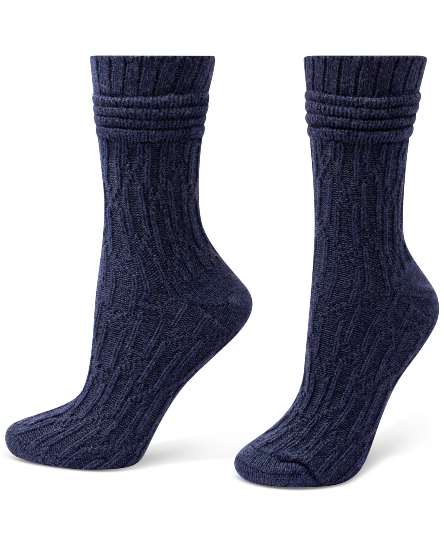 Women's Bubble Cable Boot Sock 2 Socks, 2-Pack