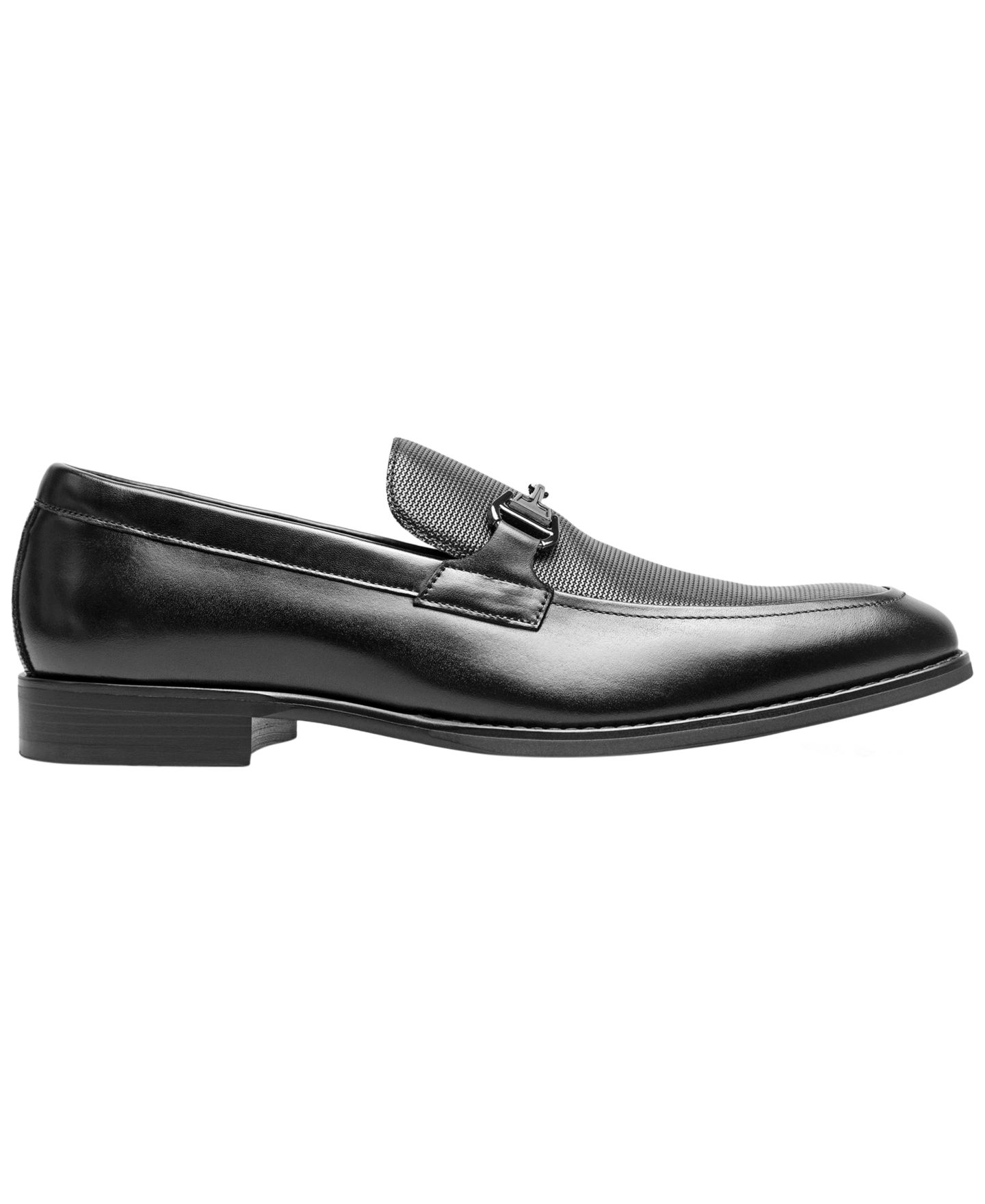 Мужские туфли Stacy Adams Lawton Moc-Toe Metal Bit, цвет: Чёрный — фото 2