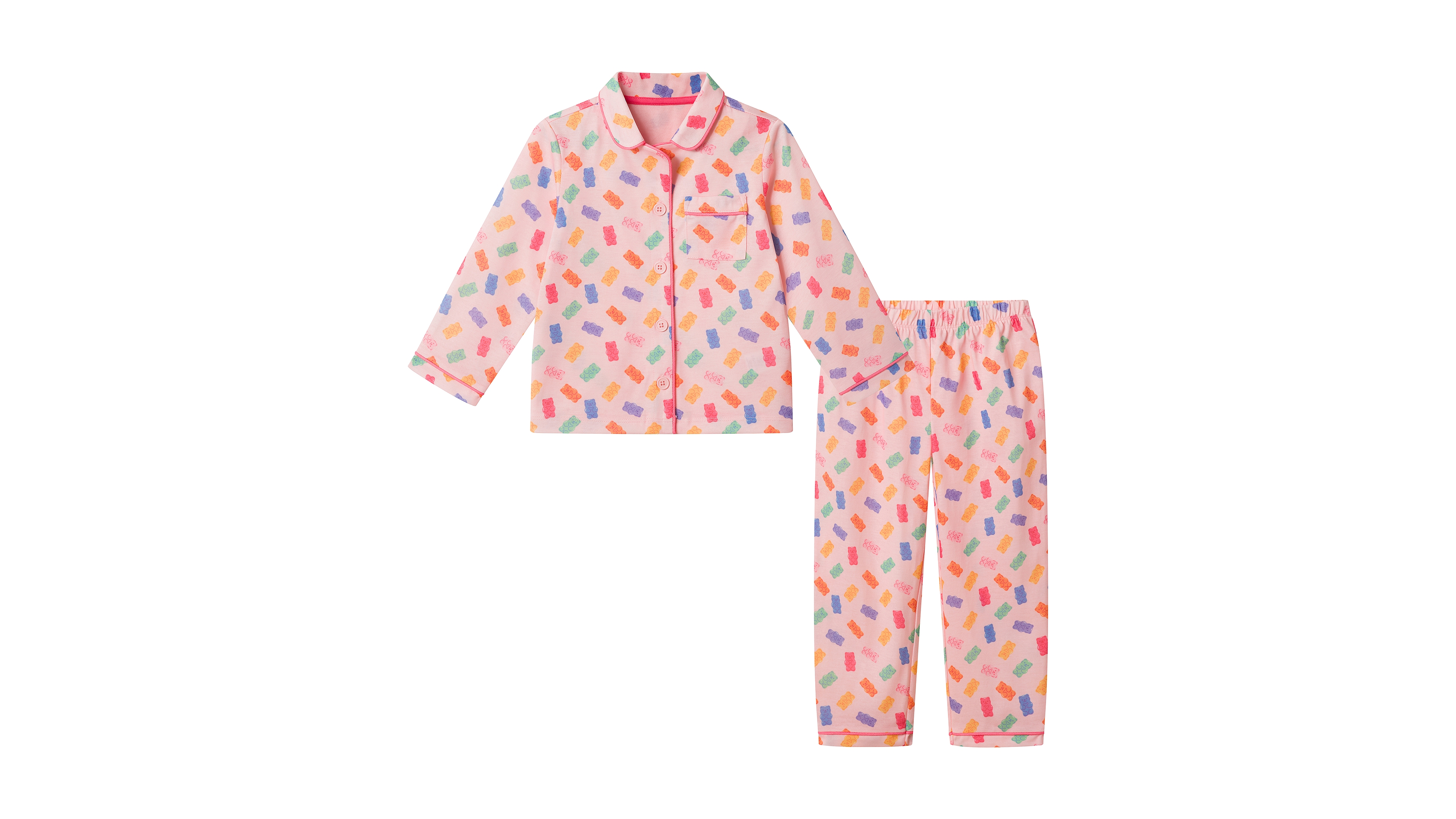 Andy & Evan Toddler Girls' 2T-4T Cat Print Pajama
