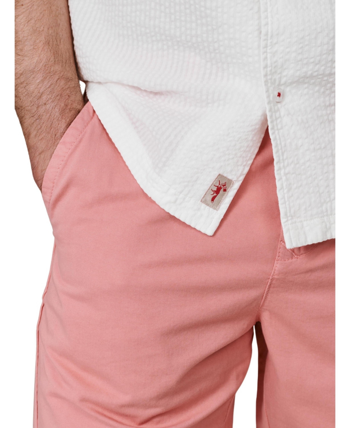 Aubin Men's Stamford Regular-Fit Chino Shorts, 8" Inseam
