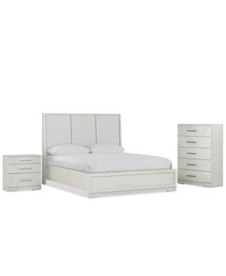 3-Piece Matrix Bedroom Set (Queen Bed, Chest, & Nightstand)