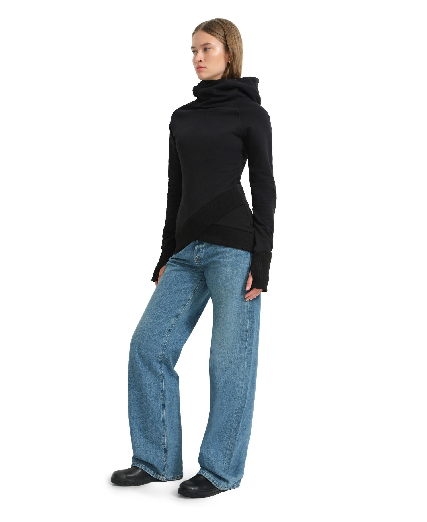 Women's Geneva Hooded Thumbhole Sweatshirt