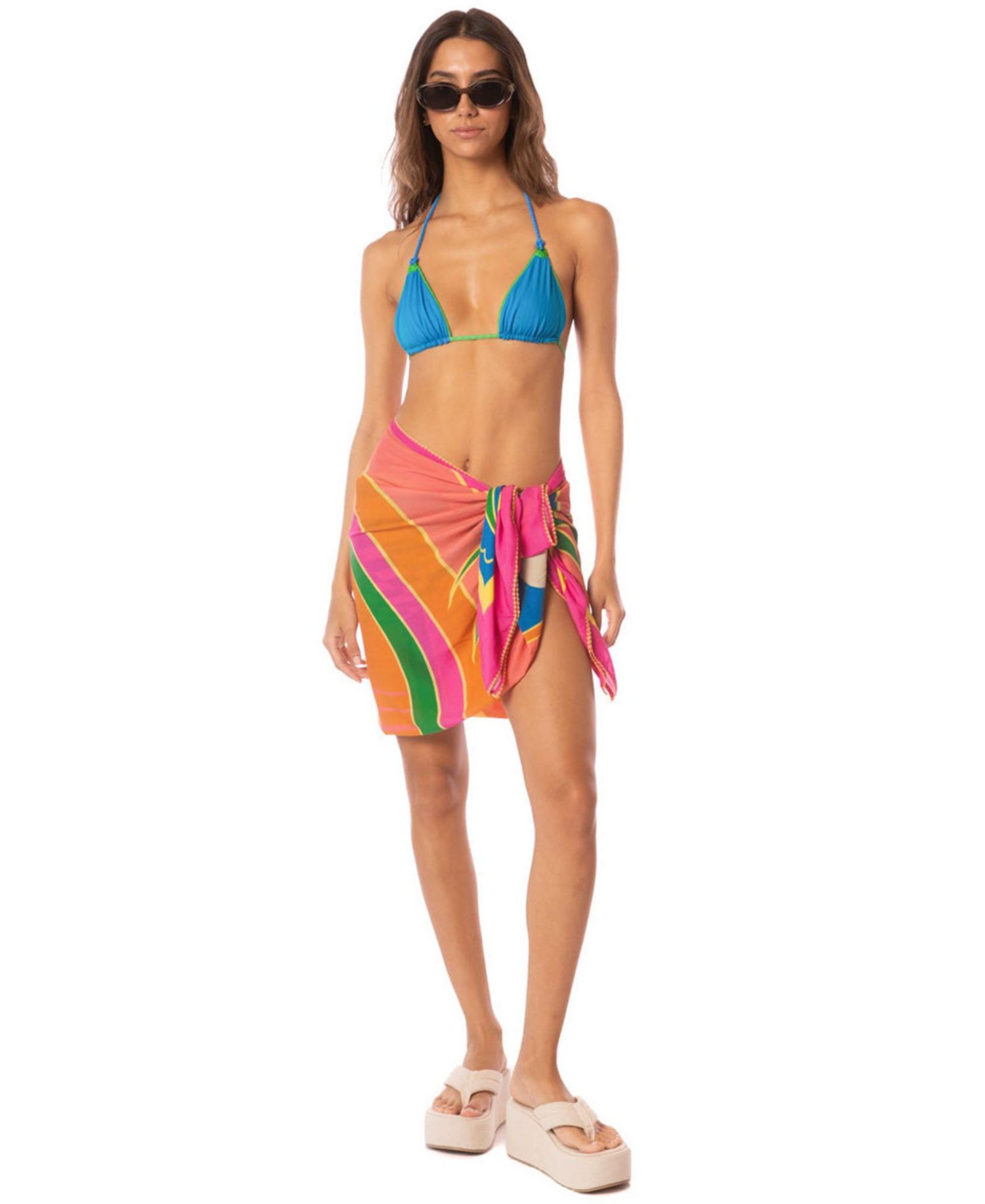 Women's Balmily Triangle Halter Bikini Top