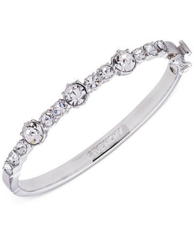 Givenchy Multi-Crystal Bangle Bracelet