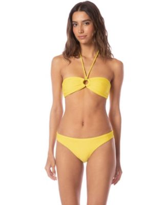 Women's Lemon Margarita Jill Reversible Bandeau Bikini Top