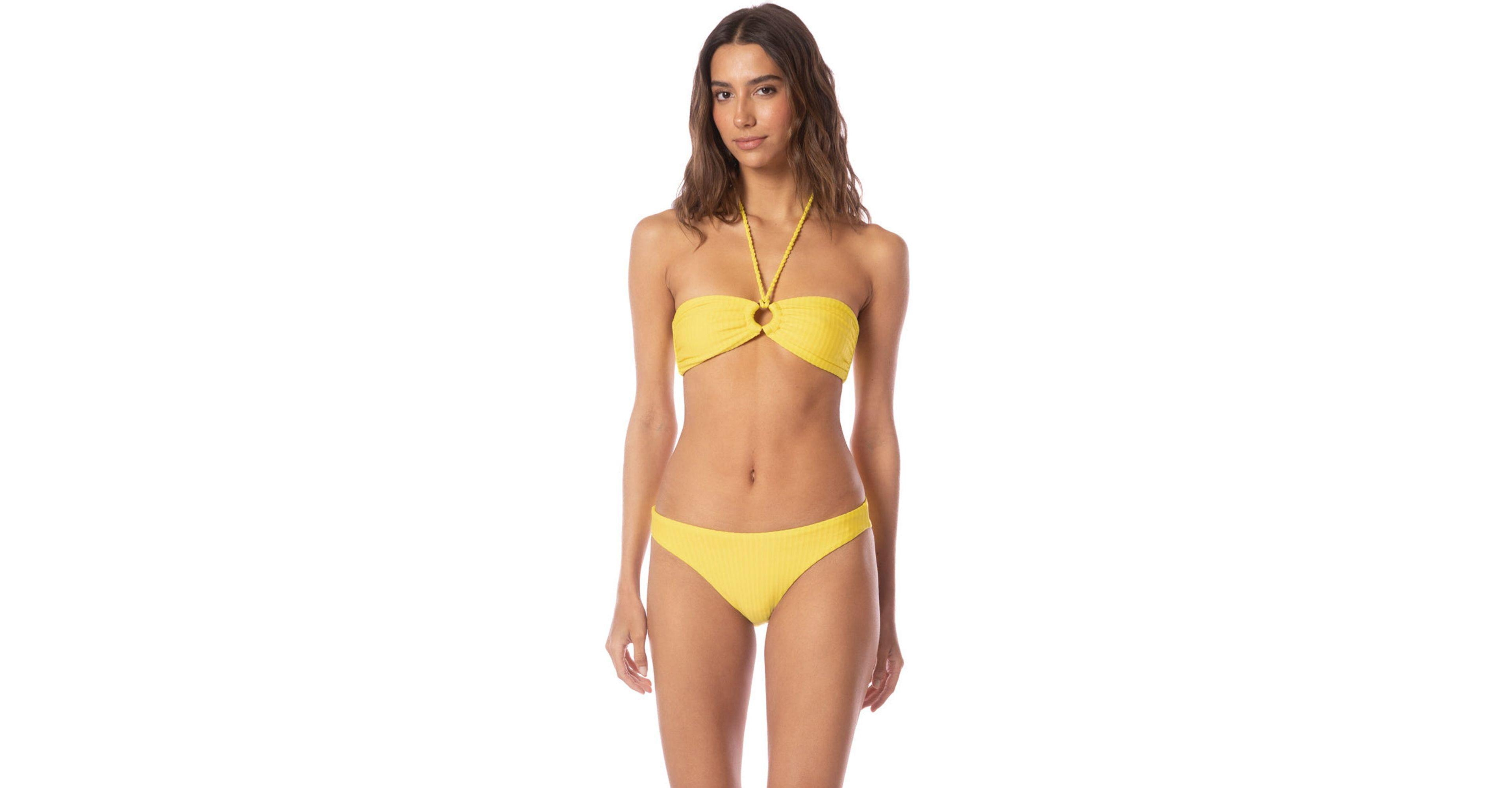 Maaji Women's Lemon Margarita Jill Bikini Top