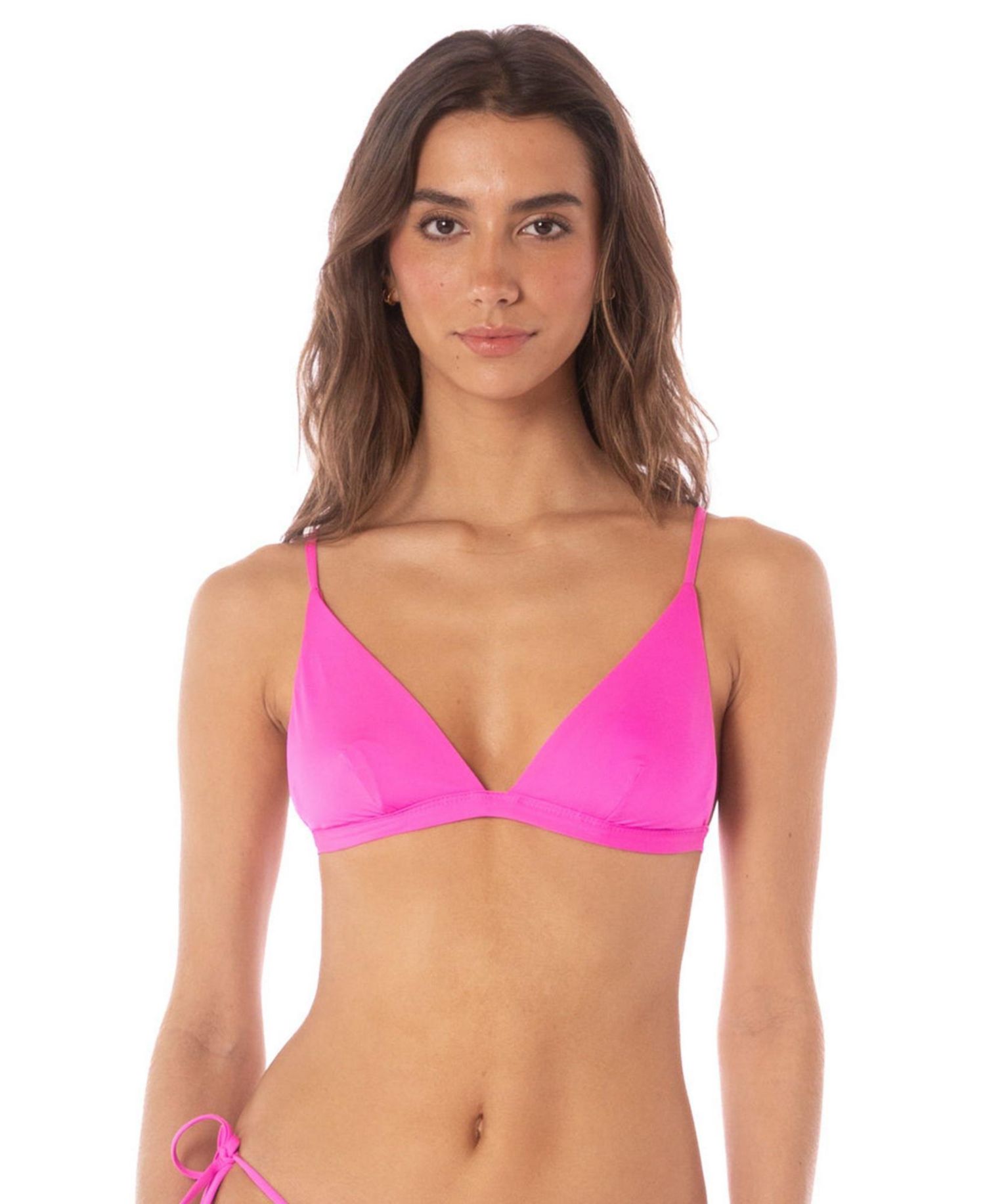 Women's Poppy Pink Ivy Bikini Top
