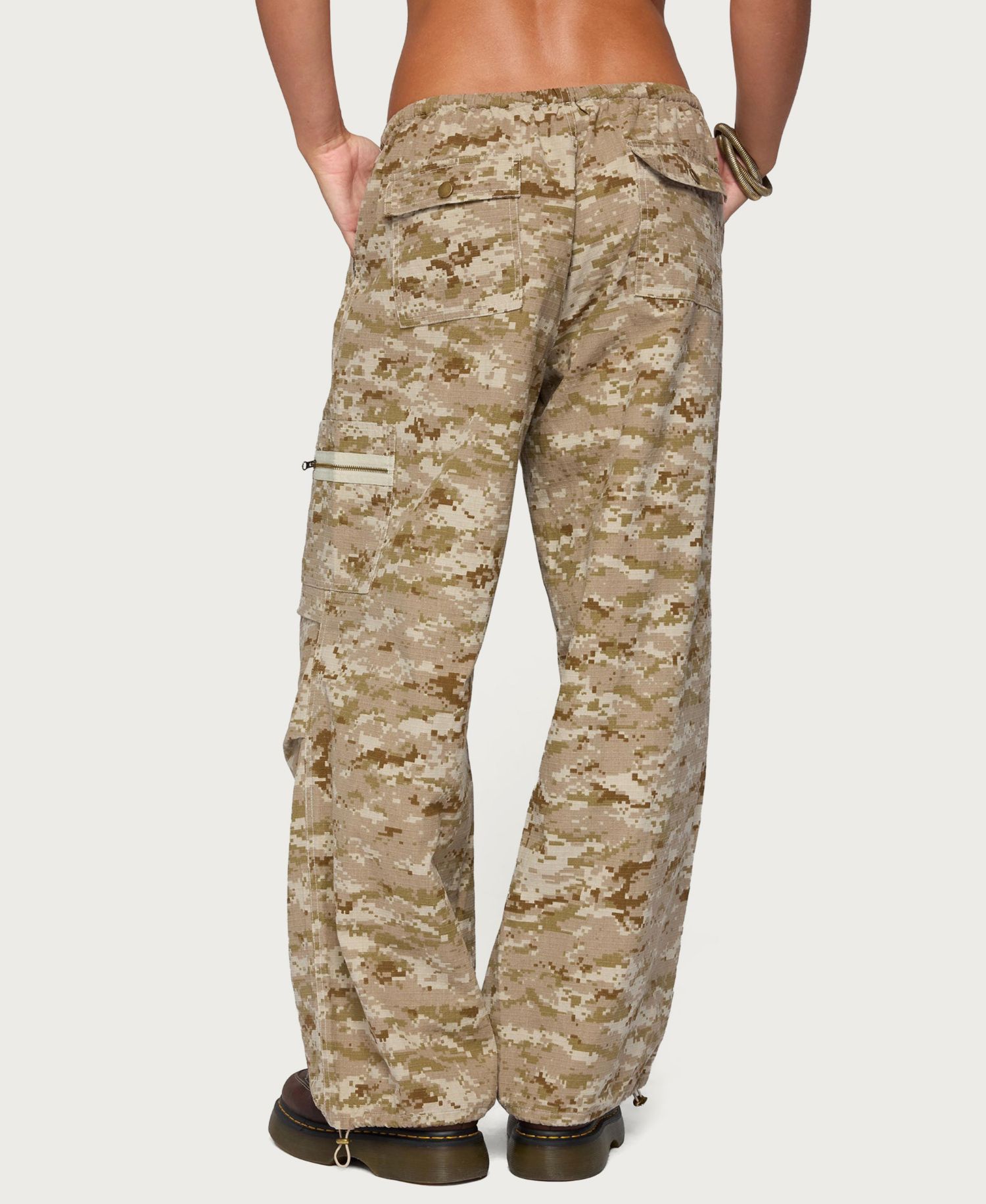 Women's Demey Camo Baggy Cargo Pants