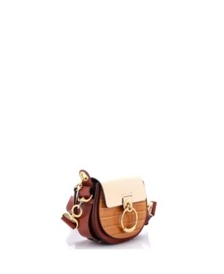 Small Tess Bag Leather with Embossed Detail
