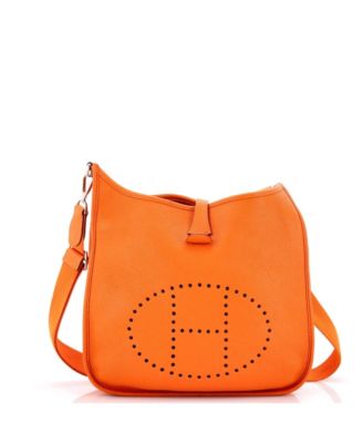 Pre-Owned Hermes PM Evelyne Bag Gen III Clemence