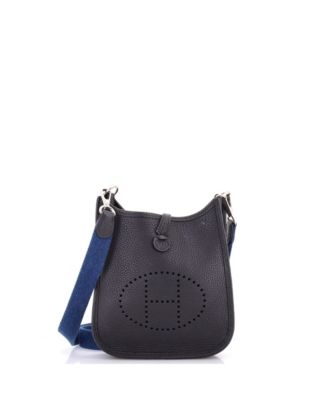 Pre-Owned Hermes TPM Evelyne Bag Gen III Clemence