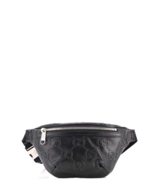 Small Belt Bag GG Embossed Perforated Leather