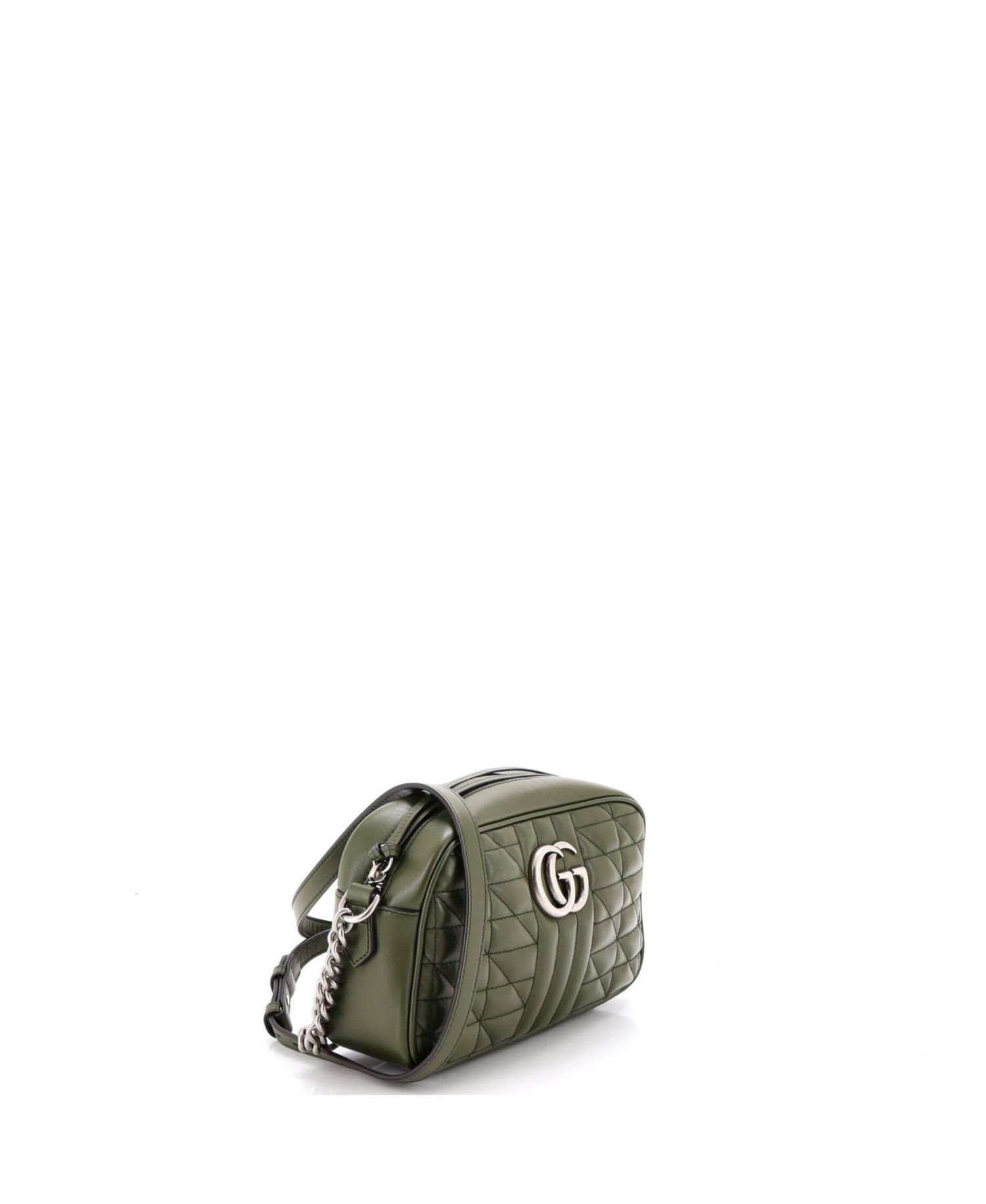 Small GG Marmont Shoulder Bag Mixed Matelasse Leather
