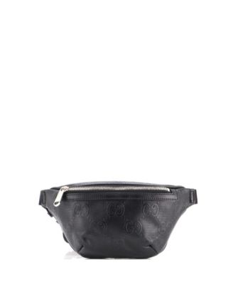 Small Belt Bag GG Embossed Perforated Leather
