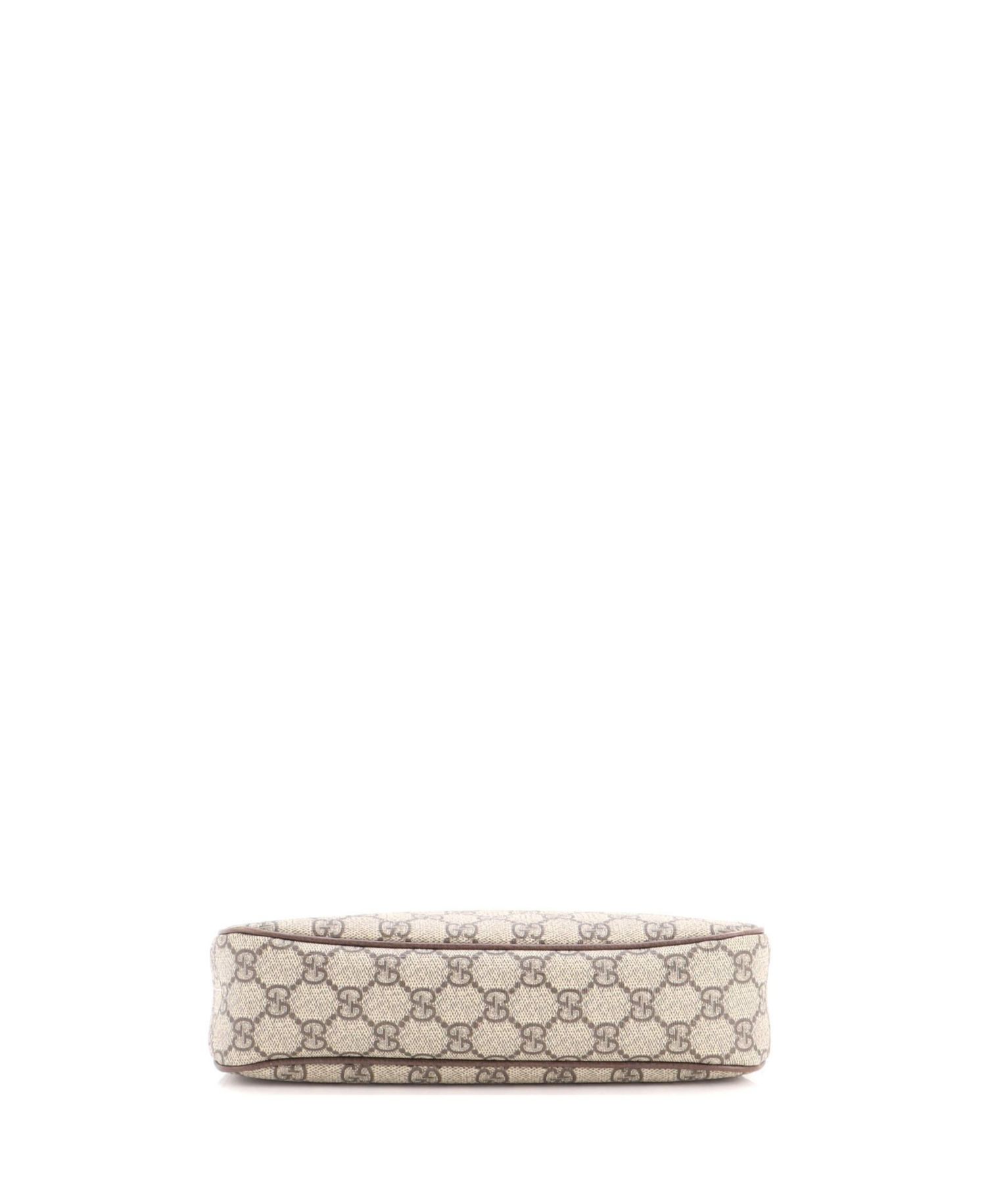 Small Ophidia Charm Shoulder Bag GG Coated Canvas