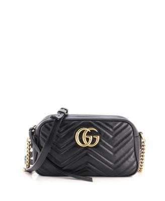 Small GG Marmont Shoulder Bag Matelasse Leather