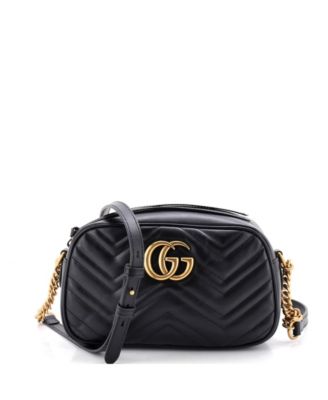 Small GG Marmont Shoulder Bag Matelasse Leather