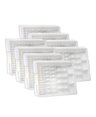 Elizabeth Ward 45 Piece Craft Supplies Organizer, 8 Pack