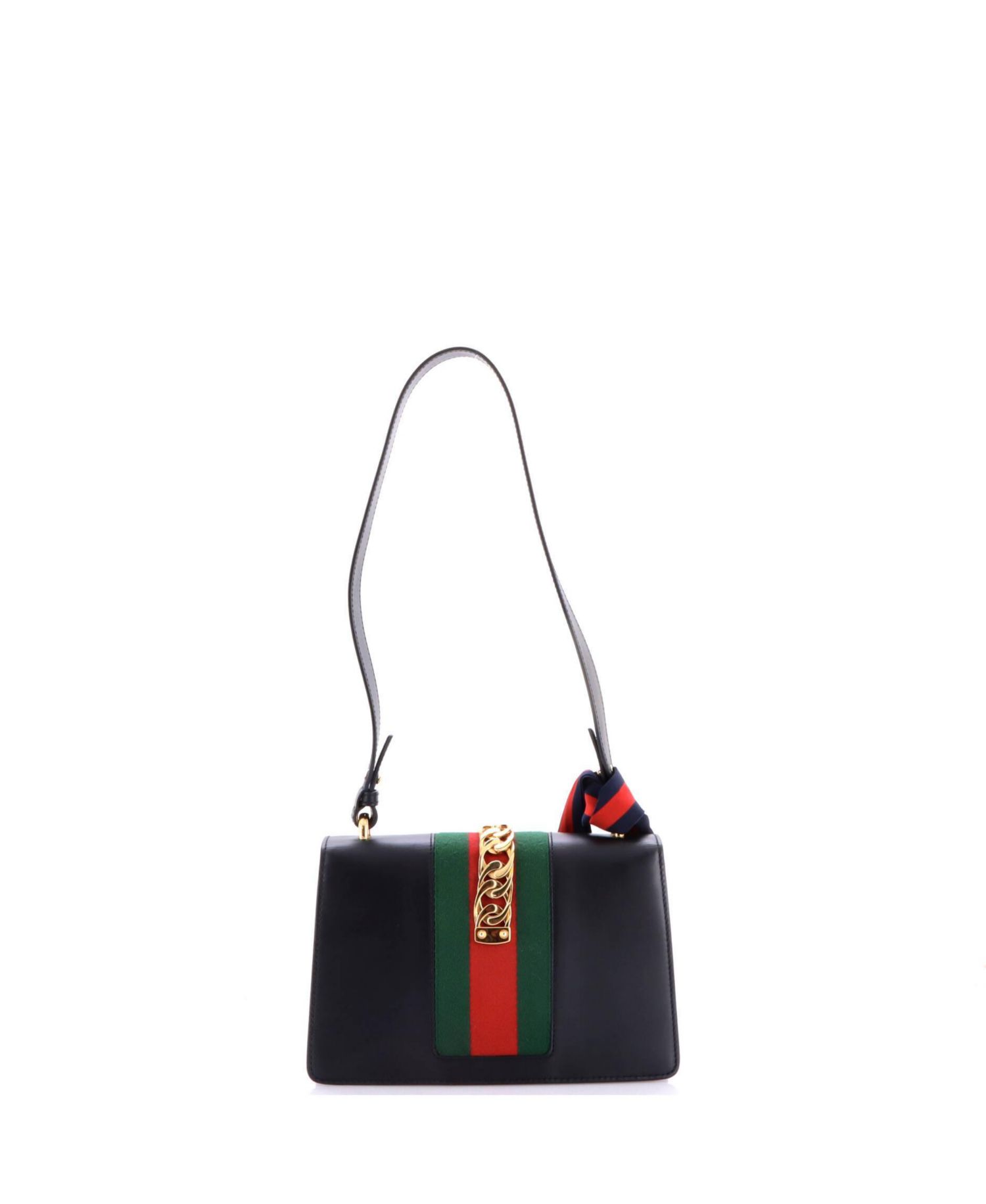 Small Sylvie Shoulder Bag Leather